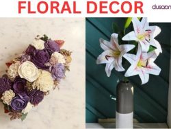 🌸 Elevate Your Space with Beautiful Floral Decor! 🌿