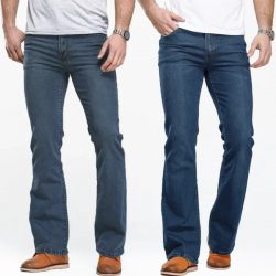 Effortless Style with Slim Bootcut Jeans for Men