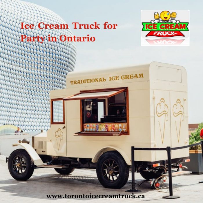 Ice Cream Truck for Party in Ontario