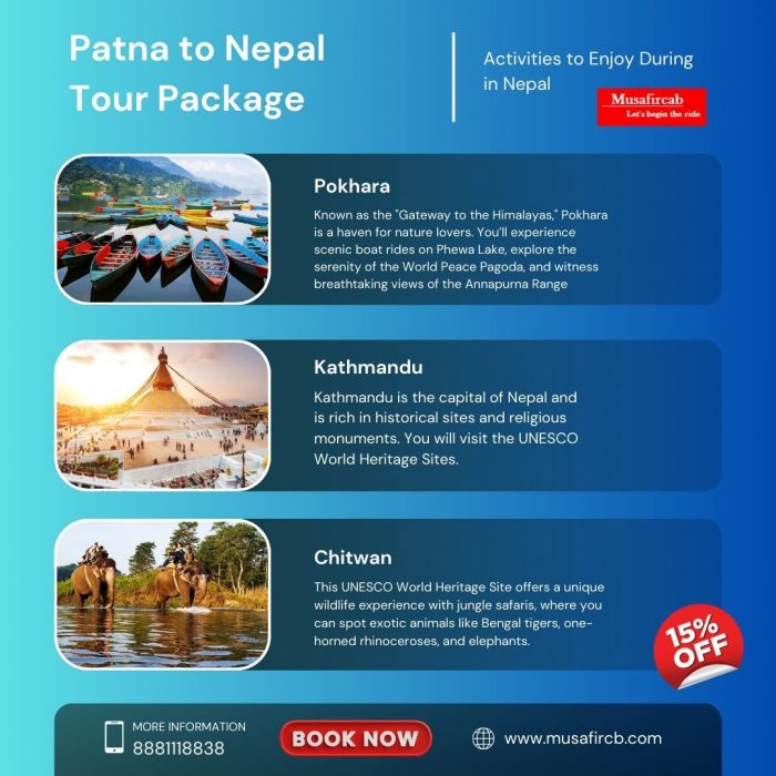 Patna to Nepal Tour Package