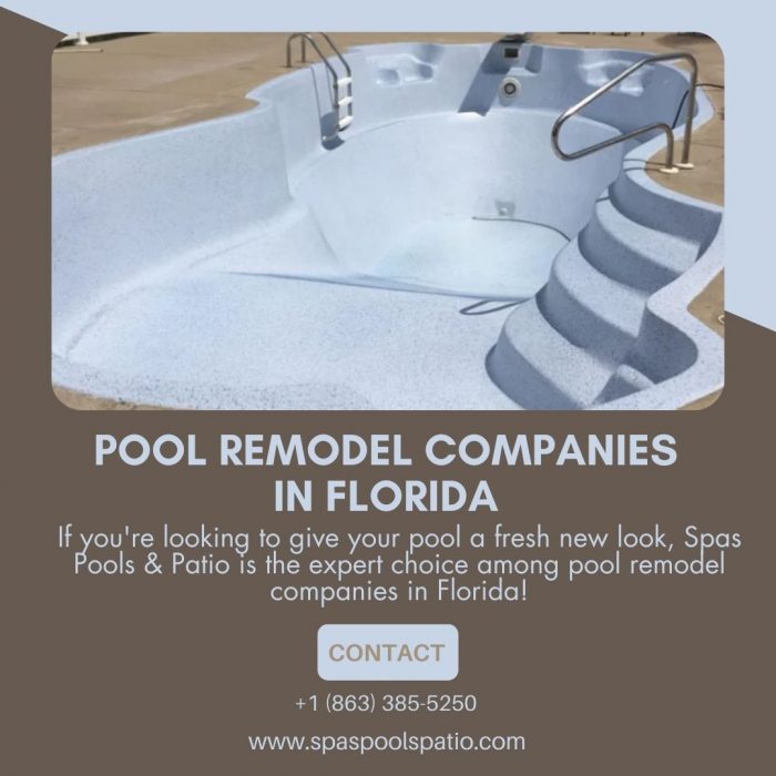 Pool Remodel Companies in Florida