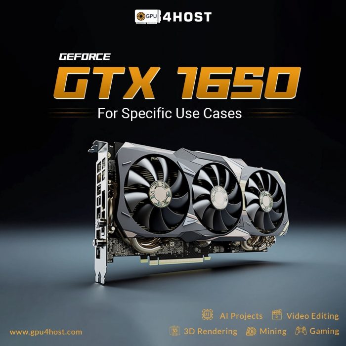 GeForce GTX 1650 GPU Server