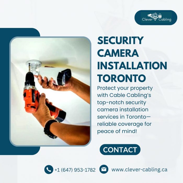 Security Camera Installation Toronto