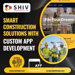 Construction Software and App Development by Shiv Technolabs