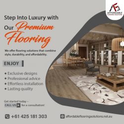 Step Into Luxury with Our Premium Flooring