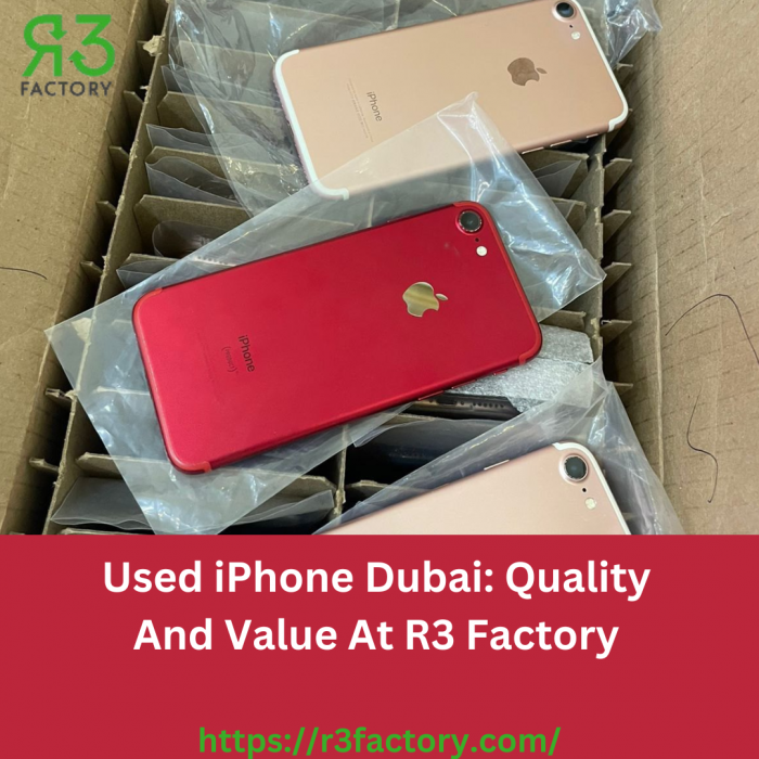 Used iPhone Dubai: Quality And Value At R3 Factory