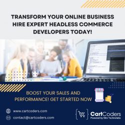 Transform Your Online Business – Hire Expert Headless Commerce Developers Today!