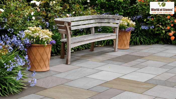 What is Indian Sandstone? Paving, Uses, Benefits, Colours