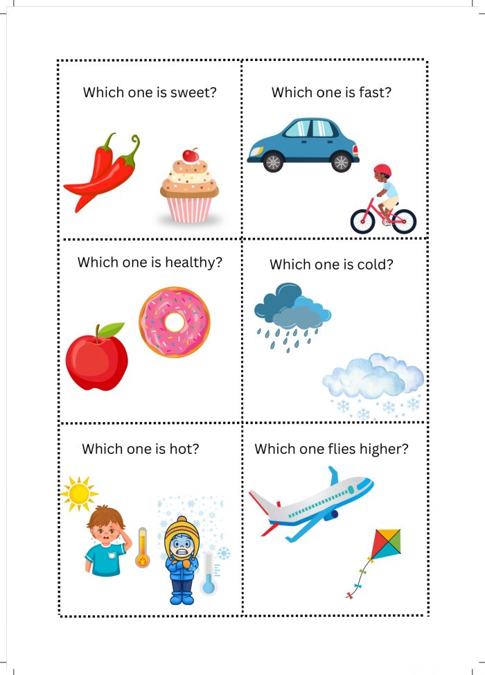 Printable Activity Sheets for Preschool Kids | Early Ed-ventures