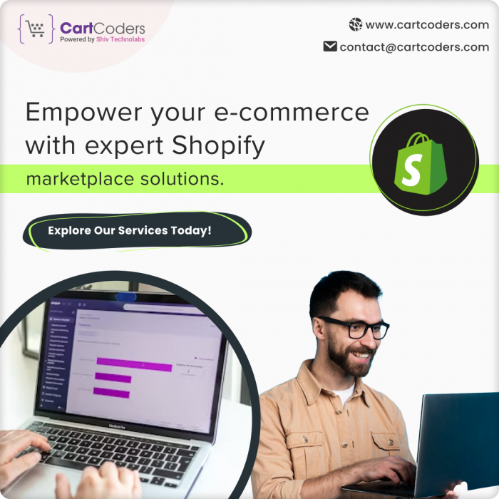 Empower your e-commerce with expert Shopify marketplace solutions.