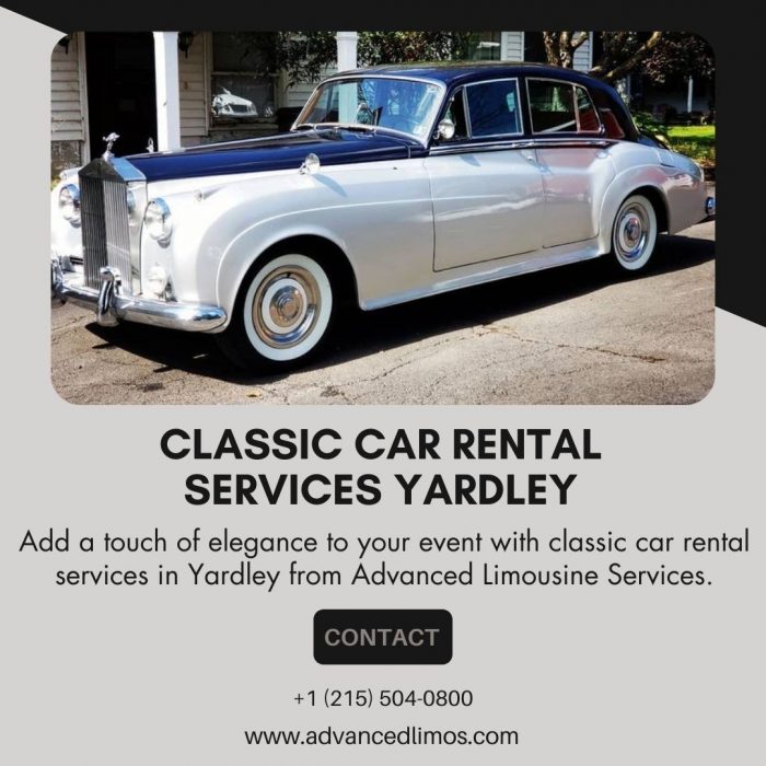 Classic Car Rental Services Yardley