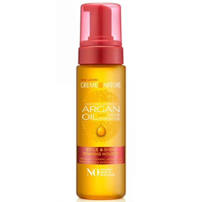 Creme Of Nature Argan Oil Style & Shine Foaming Mousse