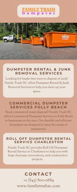 Dumpster Rental & Junk Removal Services