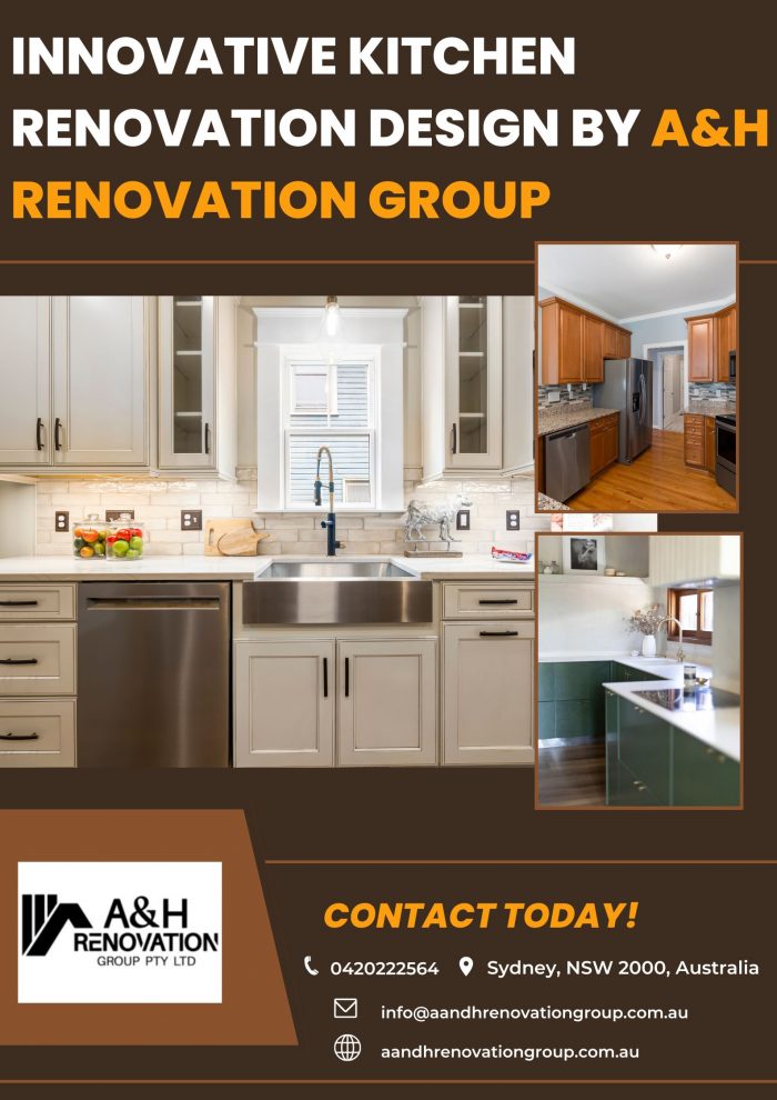 Innovative Kitchen Renovation Design by A&H Renovation Group