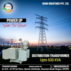 High-Quality 63kVA Distribution Transformer by NEMR Industries