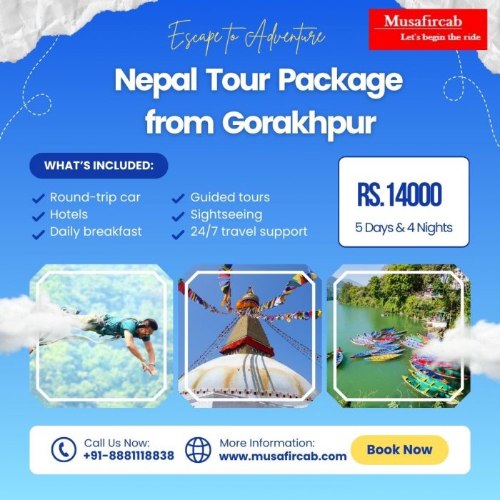 Nepal Tour Package from Gorakhpur