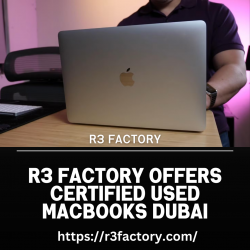 R3 Factory Offers Certified Used MacBooks Dubai