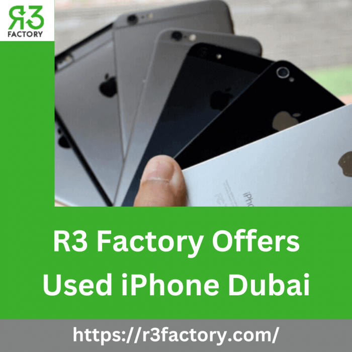 R3 Factory Offers Used iPhone Dubai