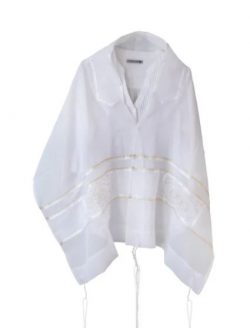 Delicate Gold Circles Tallit