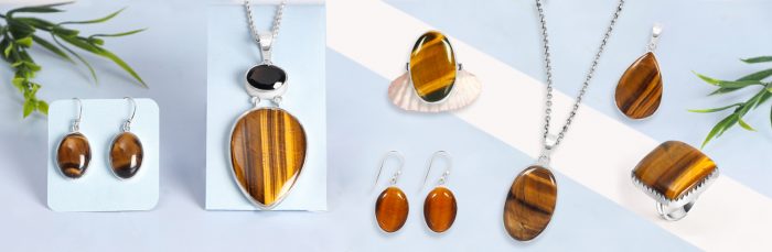 Real Wholesale Tiger Eye Stone Jewelry