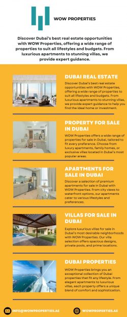 Trusted Real Estate Agency in Dubai – WOW Properties