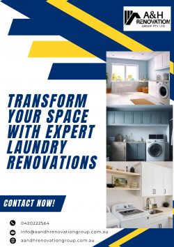 Transform Your Space with Expert Laundry Renovations