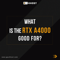 The NVIDIA RTX A4000