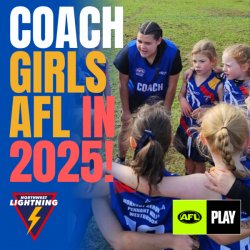 Girls AFL Australian Rules football in Sydney