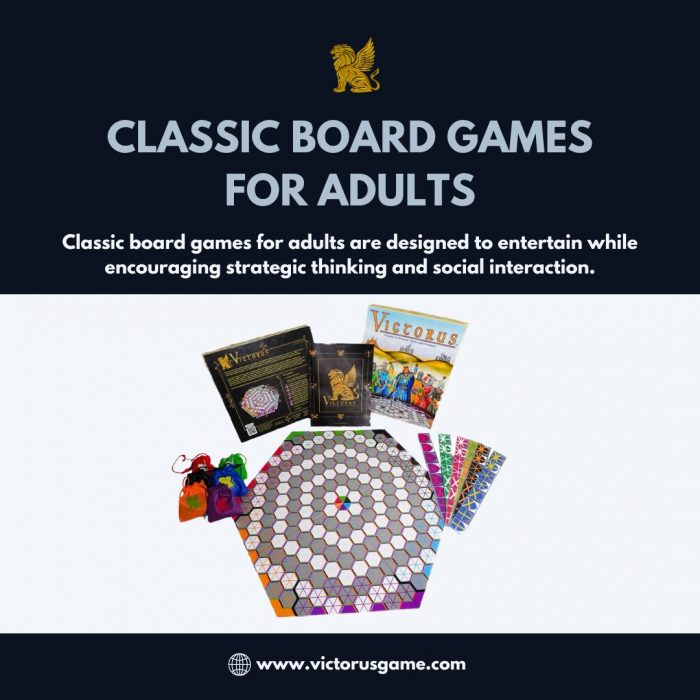 Classic Board Games for Adults