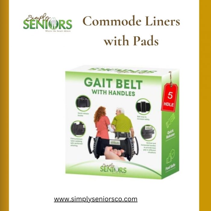 Commode Liners with Pads