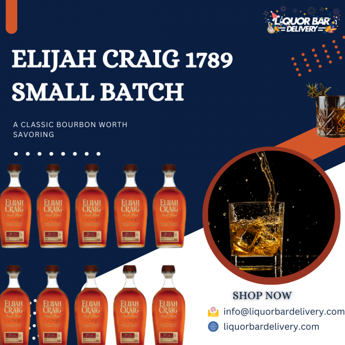 Elijah Craig 1789 Small Batch – A Classic Bourbon Worth Savoring