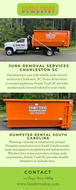 Junk Removal Services Charleston SC