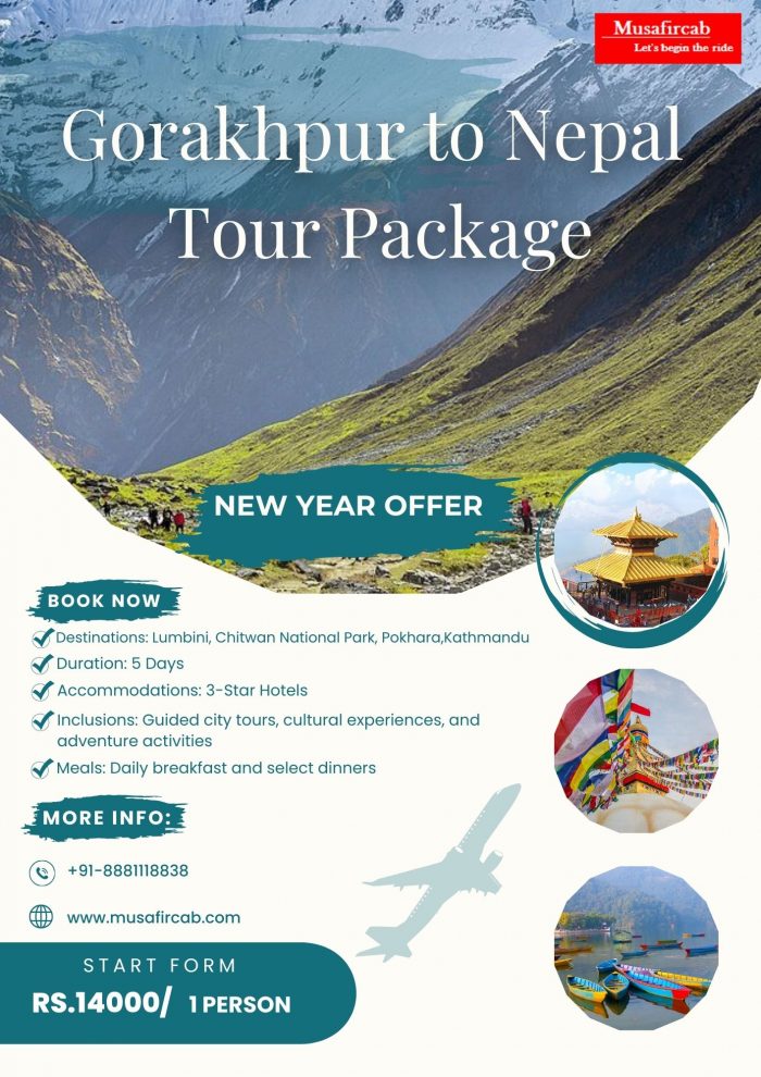 Gorakhpur to Nepal Tour Package