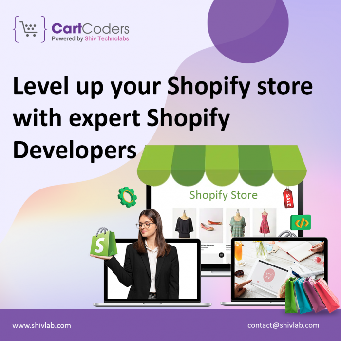 Level up your Shopify store with expert Shopify developers