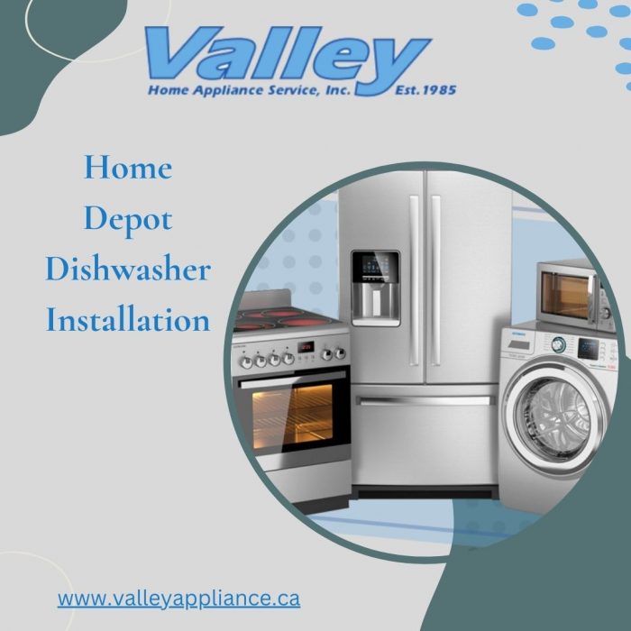 Home Depot Dishwasher Installation