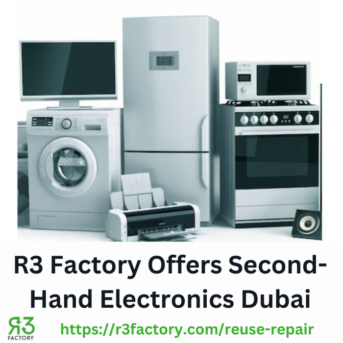 R3 Factory Offers Second- Hand Electronics Dubai