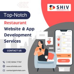 Professional Restaurant Website & App Development Services by Shiv Technolabs