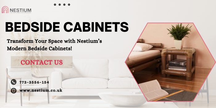 Transform Your Space with Nestium’s Modern Bedside Cabinets!