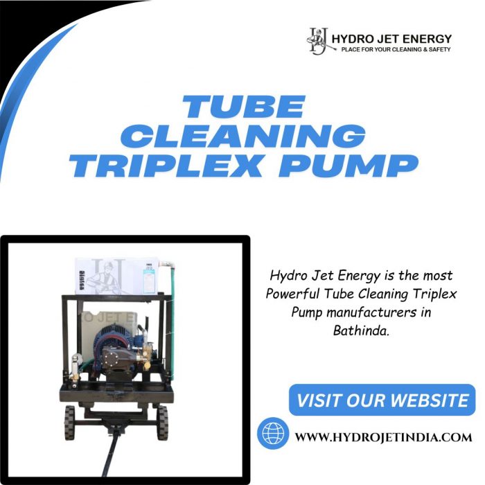 Tube Cleaning Triplex Pump Manufacturers