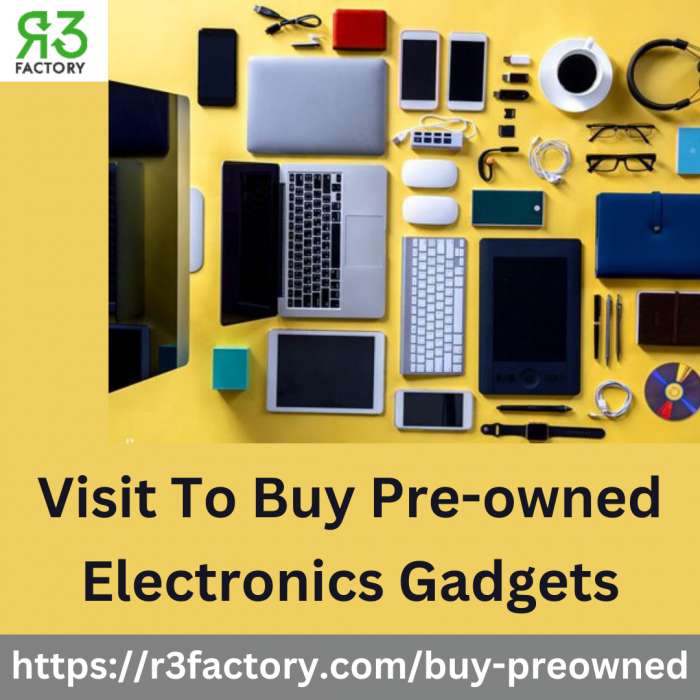 Visit To Buy Pre-owned Electronics Gadgets