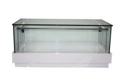 Get High Quality Aluminium Display Counters from Glass Cabinets Direct