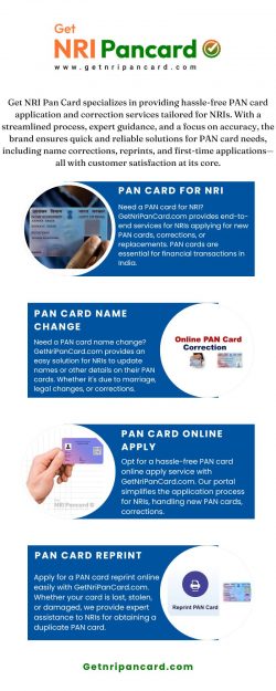 Apply PAN Card Online for NRIs – Fast & Reliable Assistance