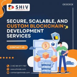 Best Blockchain Software Development Services | Shiv Technolabs