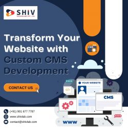 Build a Scalable Website with CMS Development by Shiv Technolabs