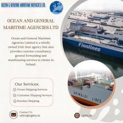 Efficient Container Shipping Services with Ocean And General Maritime Agencies Ltd