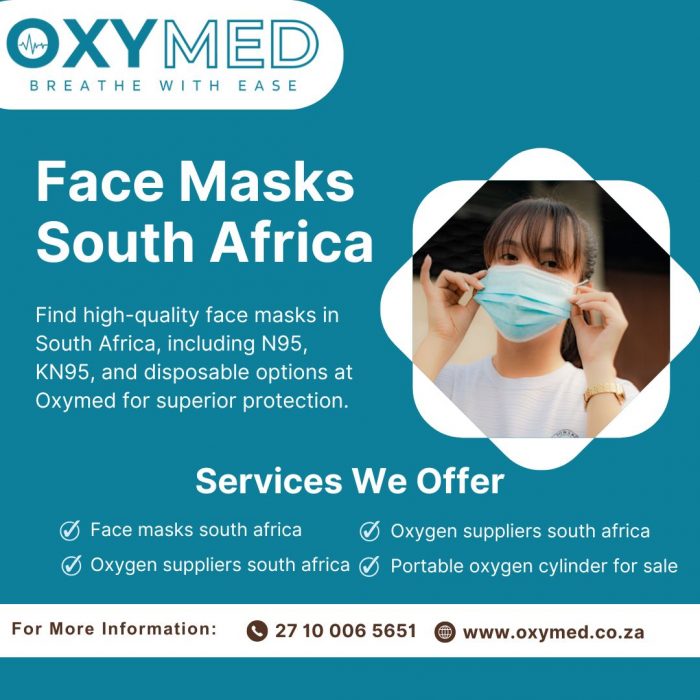 Face Masks South Africa – Buy N95, KN95 & Disposable Masks | Oxymed