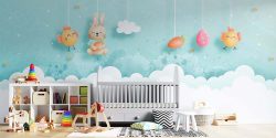 Creative wallpaper ideas for kids room decoration