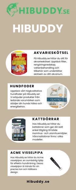 Akvaristik – Produkter för Ett Friskt och Vackert Akvarium