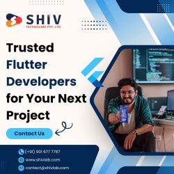 Hire Dedicated Flutter Developers at Shiv Technolabs