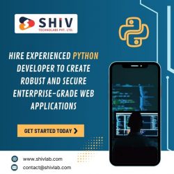 Hire On-Demand Python Developers by Shiv Technolabs